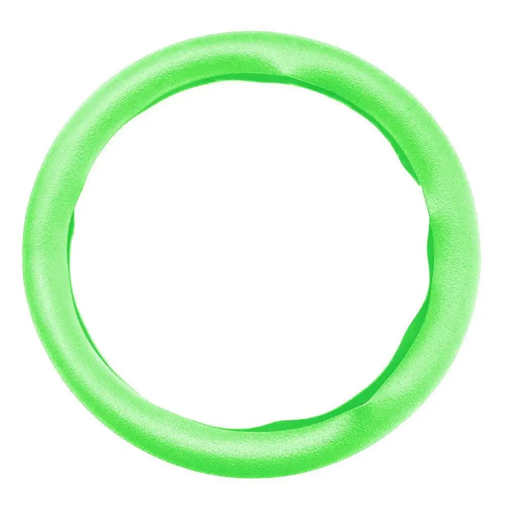 19 Color Car Silicone Steering Wheel Cover For Summer Fashion Sweat Absorbent Non-slip Handle Cover General DIY Parts