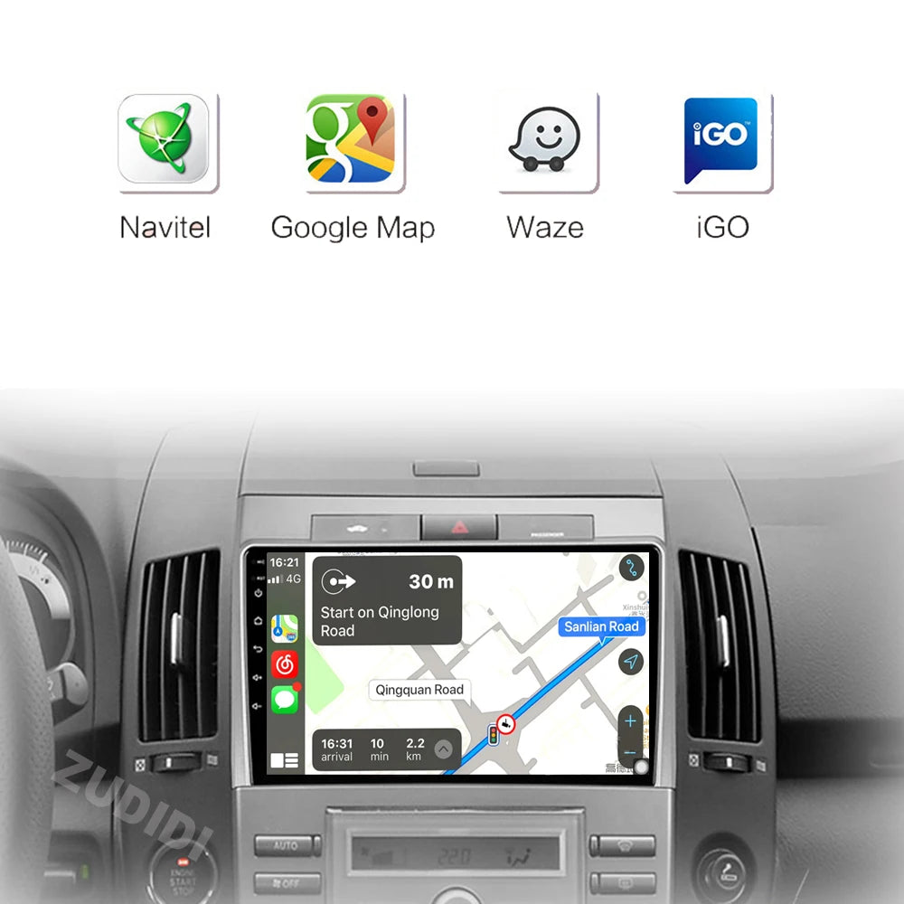 Car Radio Multimedia Player For Toyota Corolla Verso 2004-2009 2 Din 4G Carplay Wifi Navigation GPS Android Autoradio Head Unit