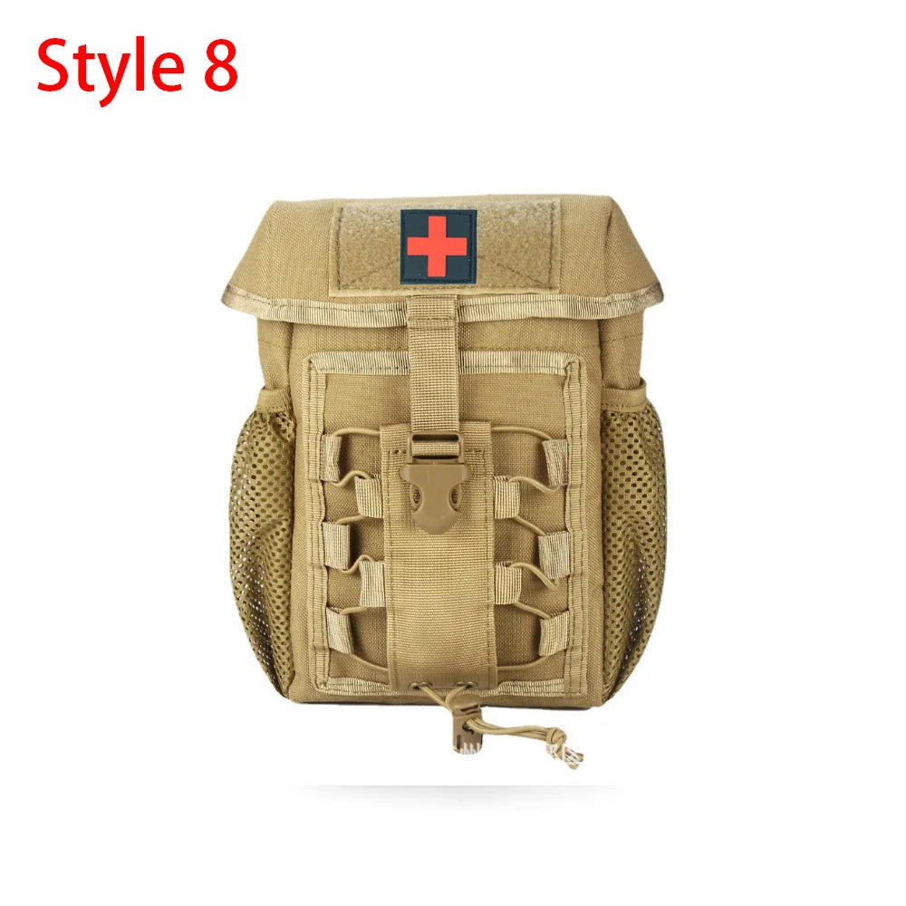 Outdoor Camping Trauma First Aid Kit Multifunctional Equipment Survival Tool Kit Wilderness Survival Emergency Kit