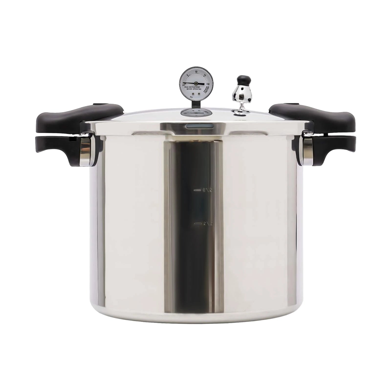 22L Large Capacities Pressure Cooker 90Kpa Commercial Stainless Steel Explosion-Proof Pressure Cooker For Gas Stoves 32*28cm