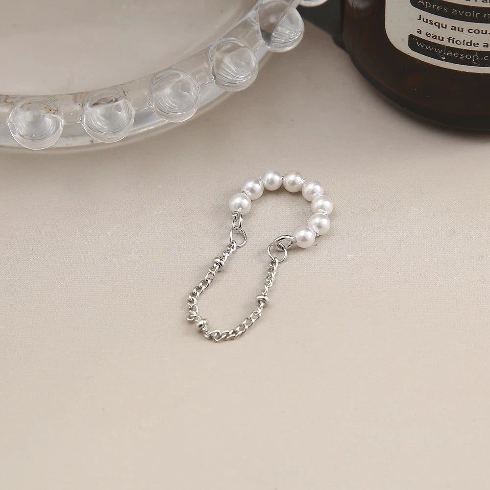 1PC Fashion Silver Pearl Ear Clips Ear Cuff for Women Men Non-Piercing Fake Cartilage Clip Earrings Wholesale Jewelry Girl Gift