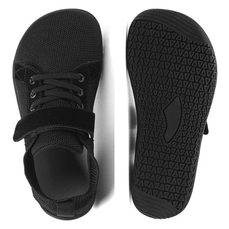 Little/Big Kids Minimalist Barefoot Shoes + Zero Drop + Wide Sneaker for Boys/Girls Outdoor Sports Walking shoes Running Sneaker