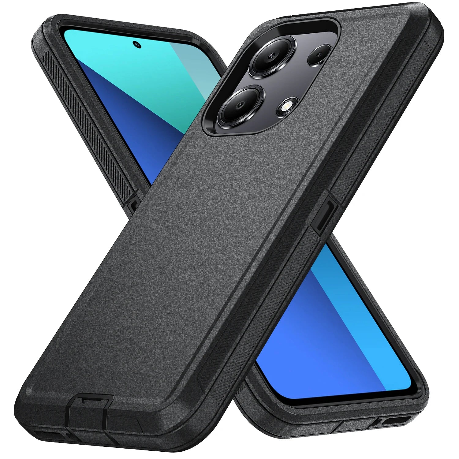 Armor Shockproof Dustproof Case For Xiaomi Poco M6 X6 Pro Redmi Note 12 Anti-Scratch Rugged Protective Cover For Redmi 12 4G