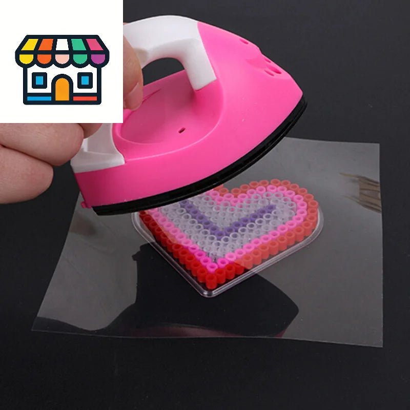 Mini Craft Iron Electric Iron Portable Handy Heat Press Diy Small Iron For Ironing Clothes Laundry Appliances Plug