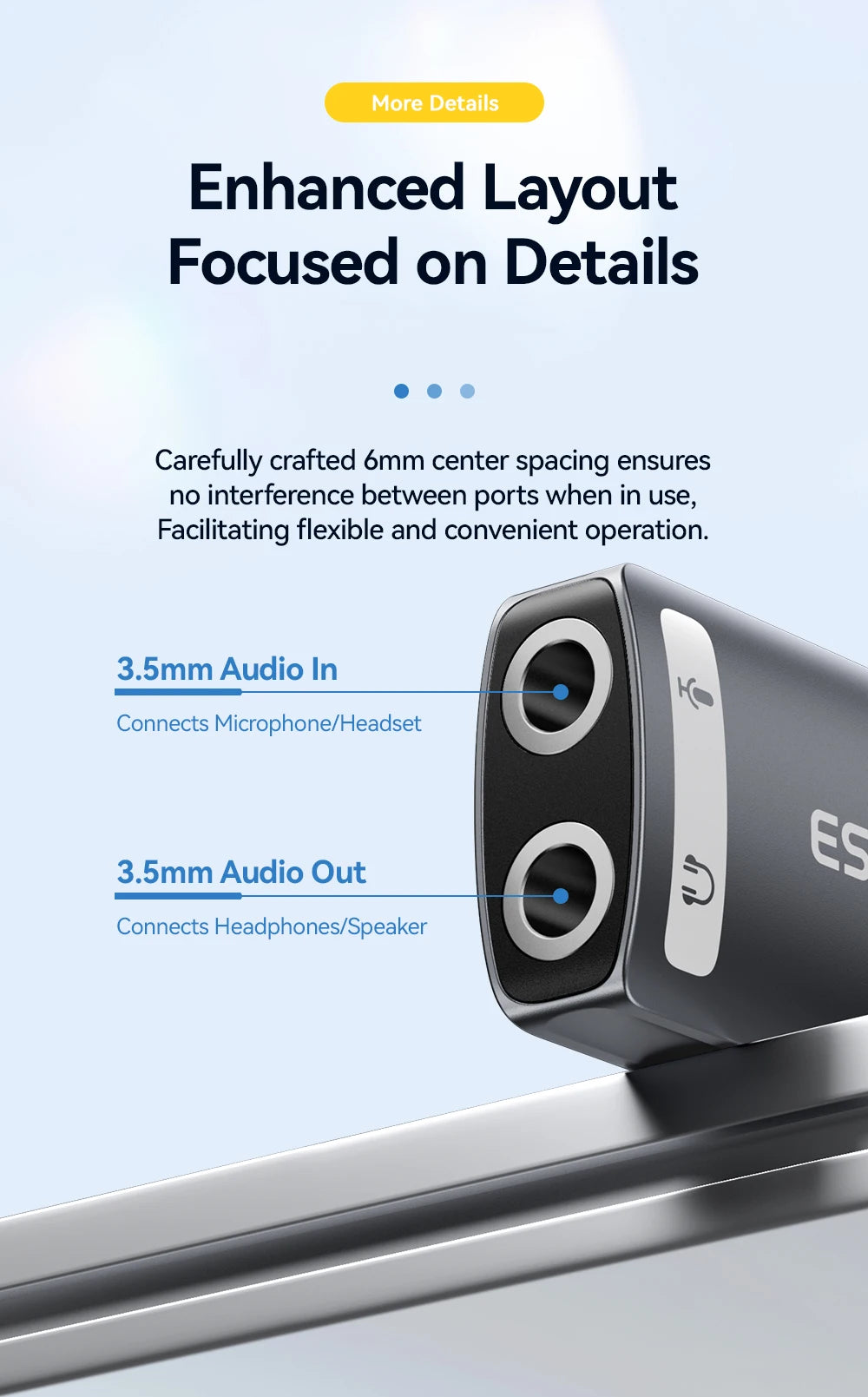 Essager External USB Sound Card To 3.5mm Mic Headphone Jack Stereo Headset Audio Microphone Adapter Speaker Interface For Laptop
