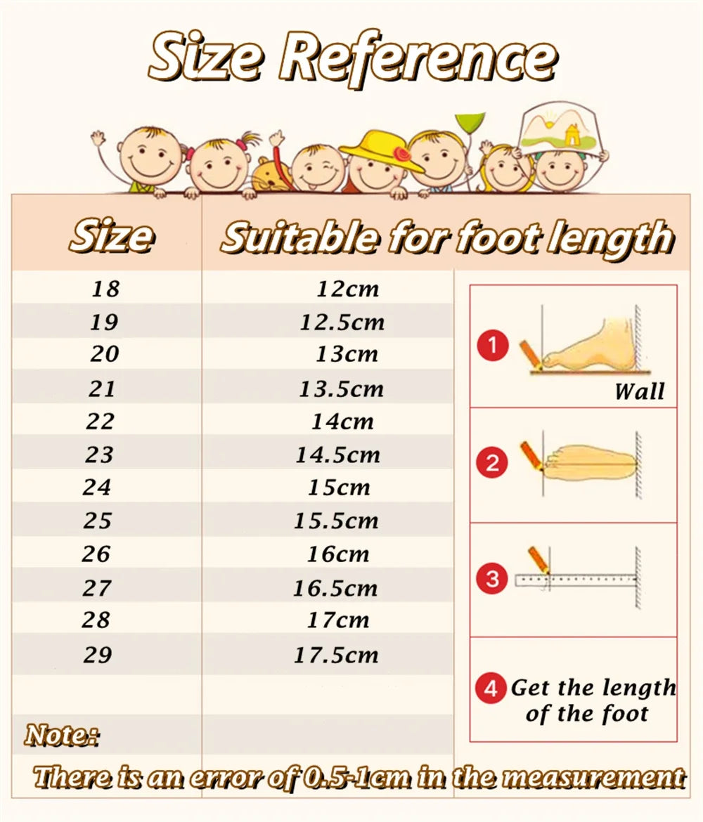 Summer Sandals For Girls Kids Baby Boys Girls Cartoon Baby Sandals Flat Heel Solid Soft Cartoon Slippers Children's Garden Shoes