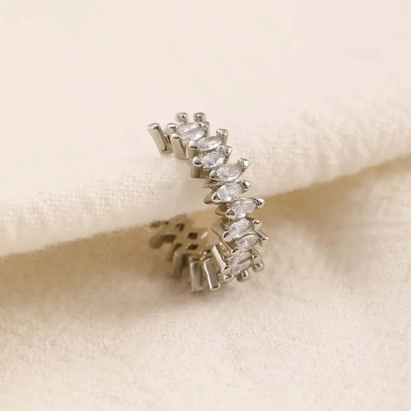 1Pc Hot Sale Horse Eye Zircon Earcuff Clips On Earring for Women Girls No Fake Piercing Cartilage Earrings Ear Ring Without Hole