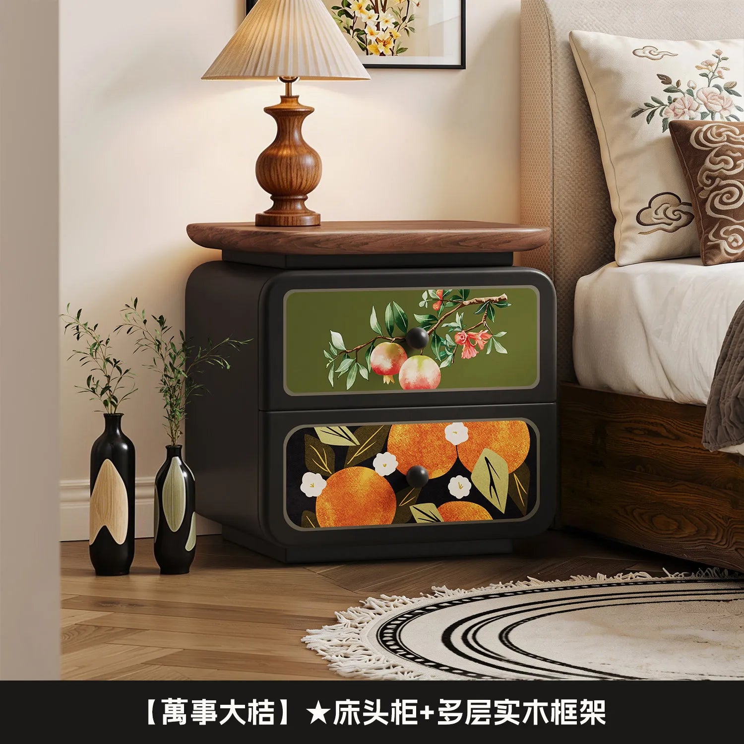 Simple Bedroom Bedside Table Luxury Nordic Storage Unique Drawers Bedside Table Trendy Organizer Mesa De Noche Home Furniture