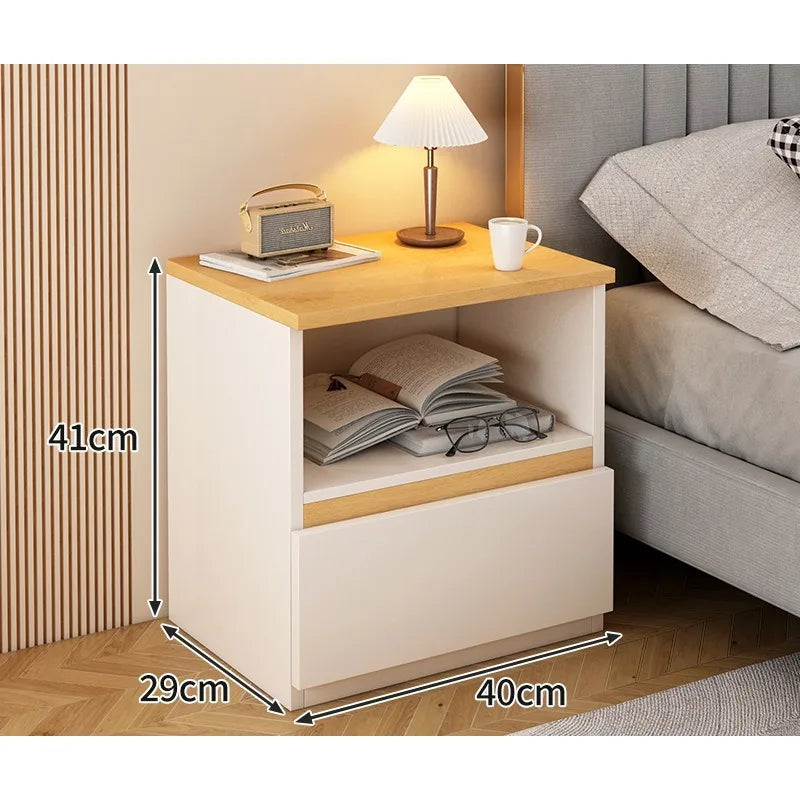 Bedside table Bedroom Home Modern simple bedroom Simple heightening Bedside small cabinet Storage drawer cabinet