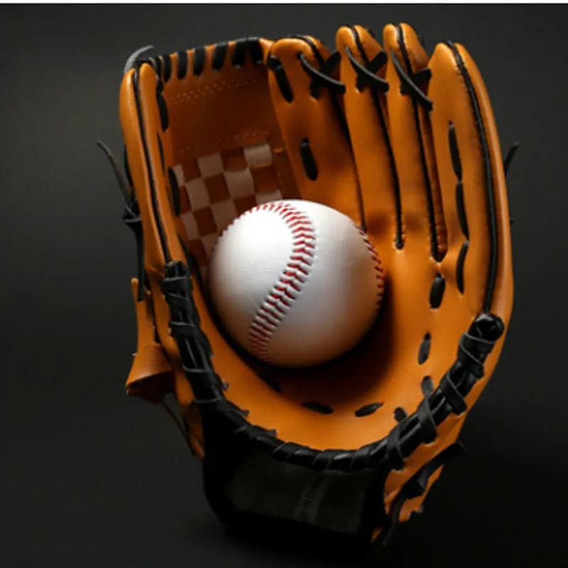 BG Outdoor camping sport Baseball Gloves Softball Practice Equipment Size 9.5 Left Hand For Kids/Adults Man Woman Training