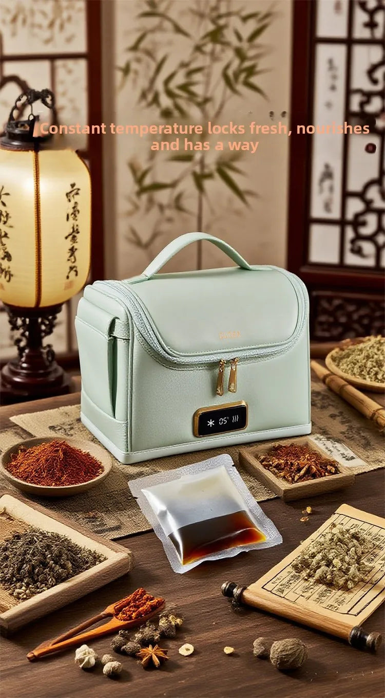 0-70℃ Portable Medicine Refrigerator Car Home Office Three-Purpose Intelligent Temperature Display+Double Power Mode Ultra-Quie