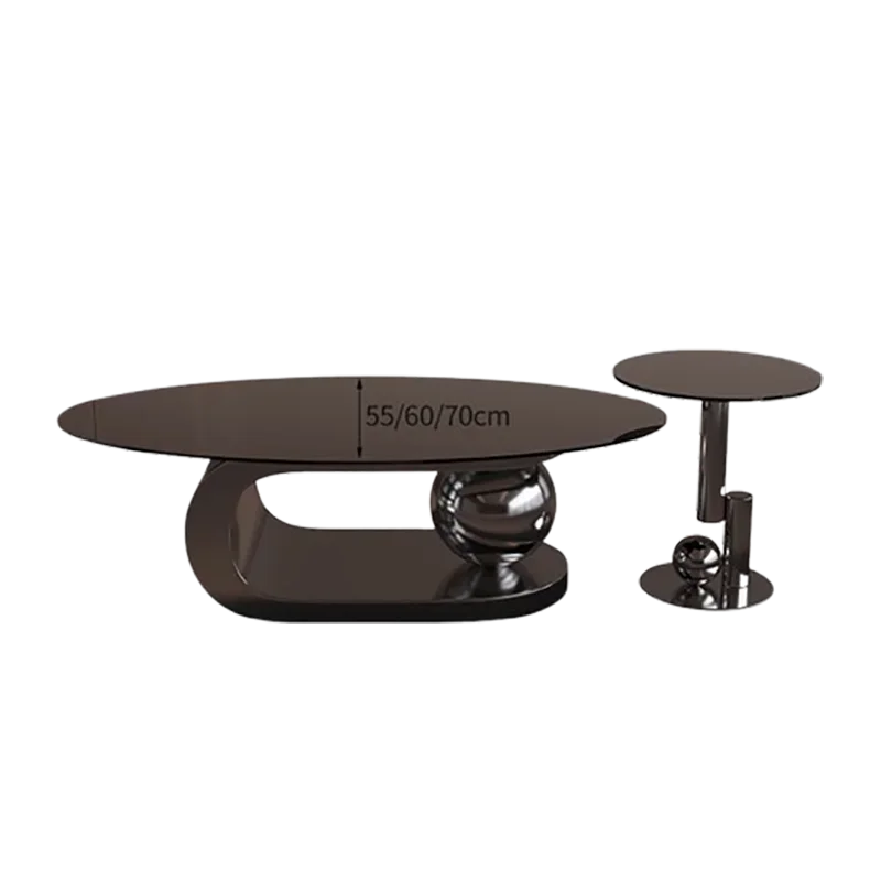 Round Trendy Coffee Table Exquisite Luxury European Trendy Coffee Tables Simple Beauty Mesa Auxliar Living Room Furniture