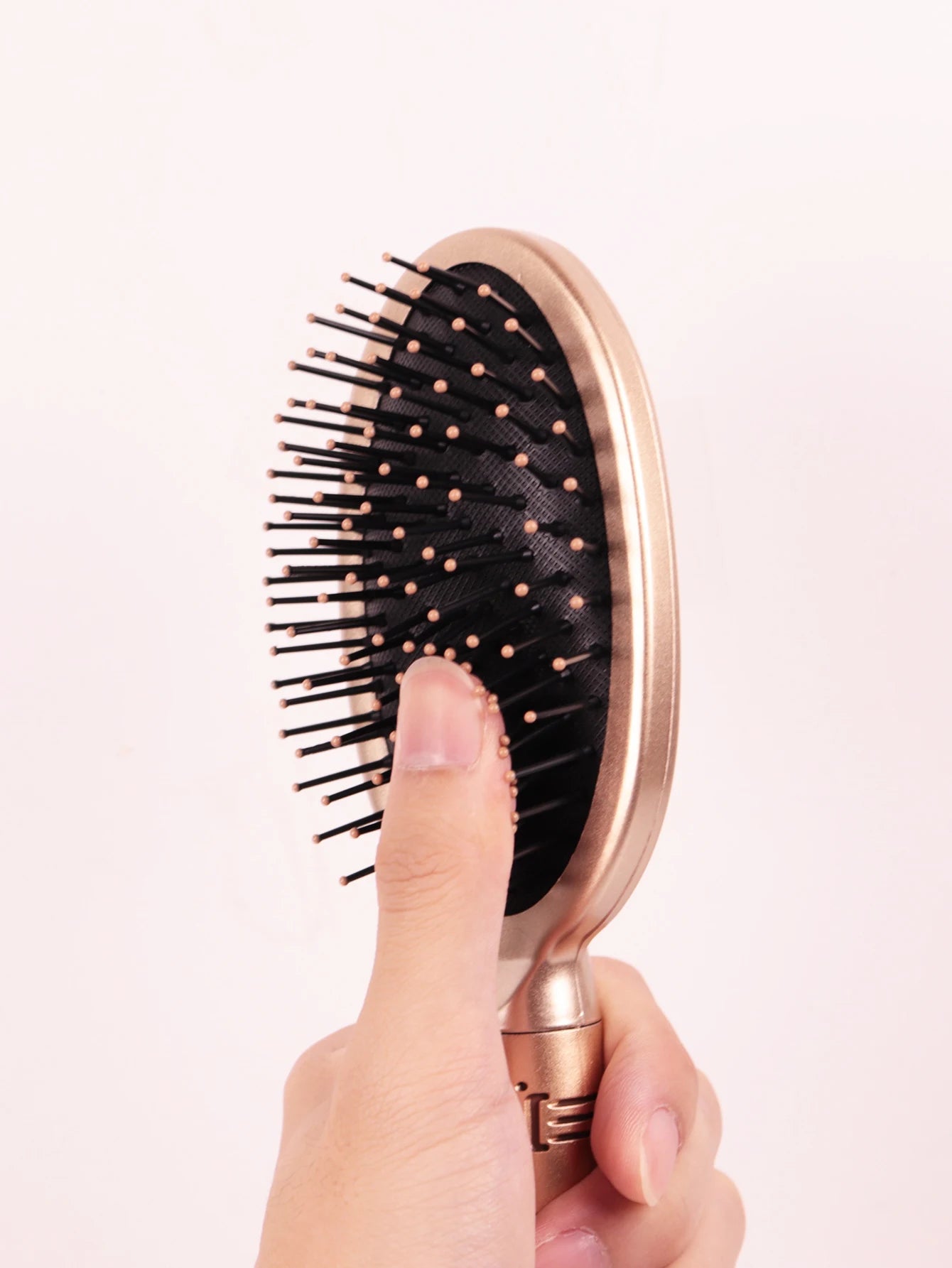 Anti Static Airbag Massage Comb High-End Practical Care Head Hair Brush Household Curly Hair Comb, Special for Real Hair Wigs