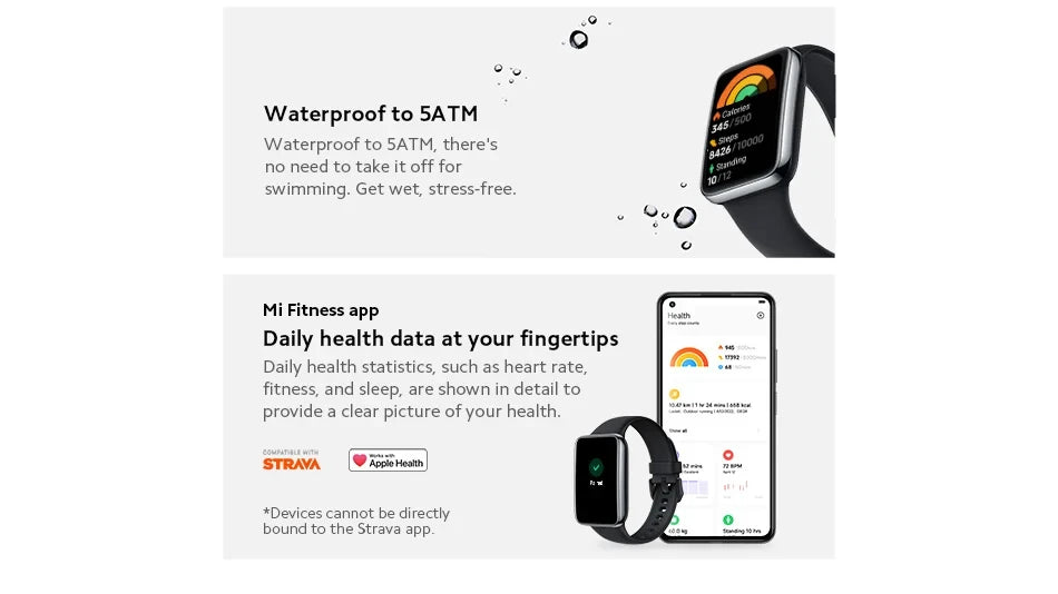Original For Xiaomi Smartwatch Mi Band 7 Pro 1.64-inch AMOLED Screen Blood Oxygen Monitoring  Version Global