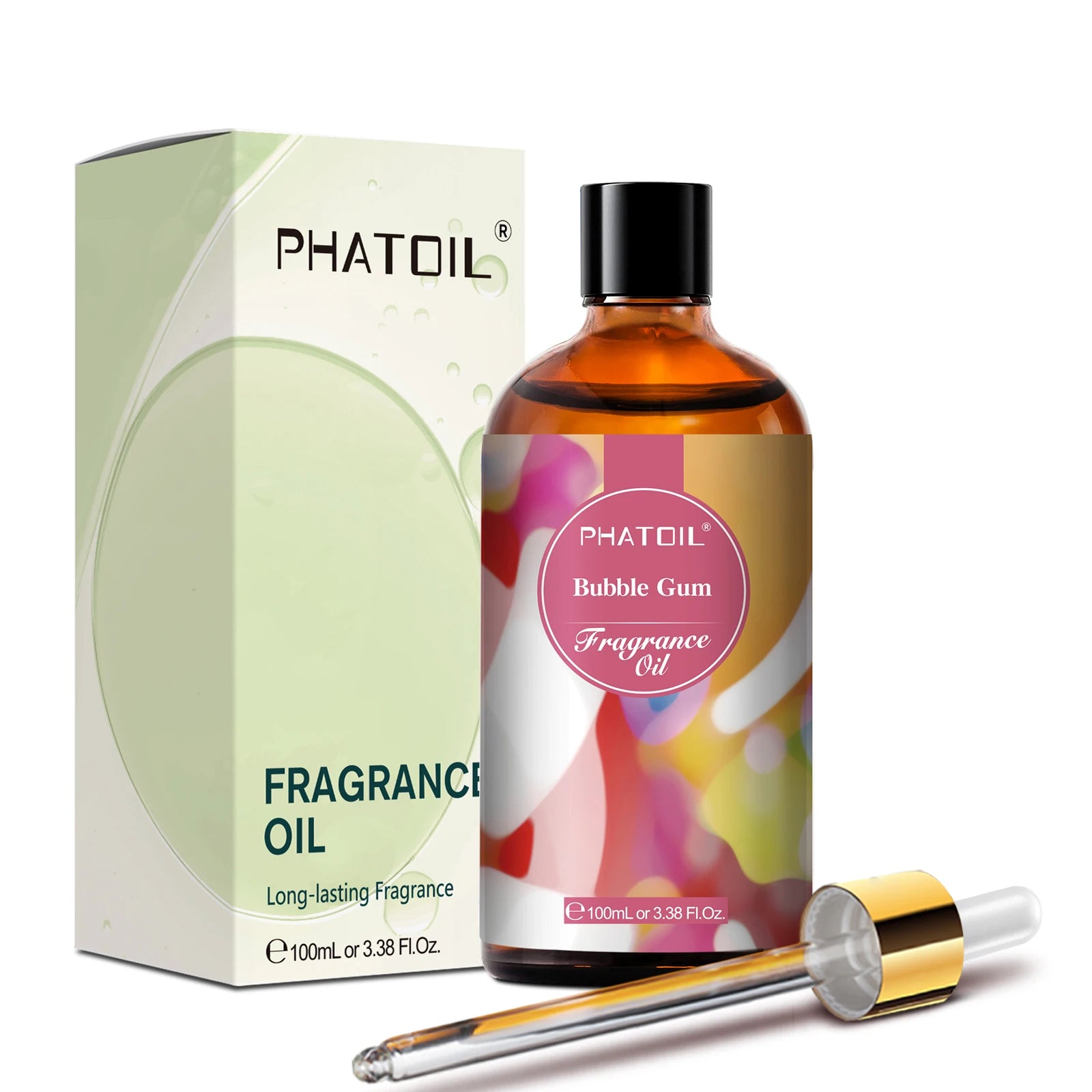 PHATOIL 100ml Aroma Fragrance Oil For Soap & Candle Making Fresh Linen Bubble Gum Baby Powder Angel Aromatherapy Essential Oils