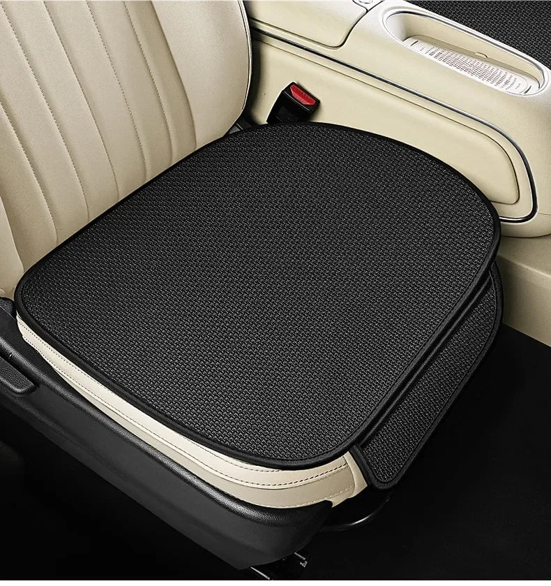 Breathable Ice Silk Car Seat Cushion Non-slip and Wear-resistant  Car Seat Cover, Square / Long / 3-Piece Set Available
