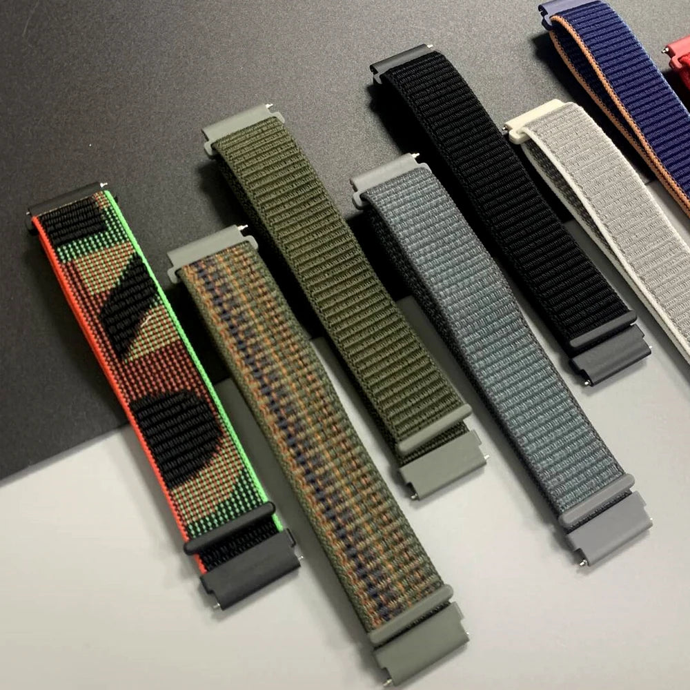 Nylon Strap For Xiaomi Watch 5/ 2 Pro/color 2/S1 Active S2 S3 S4 Sport Braided Bracelet For Xiaomi Watch 22mm Breathable Bands
