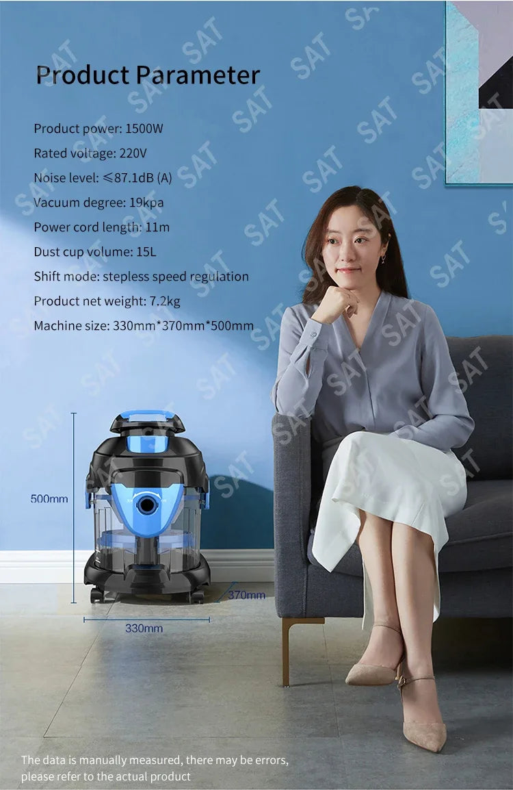 -car Home Cleaning Appliances Wet And Dry 3 In 1 Vacuum Cleaner