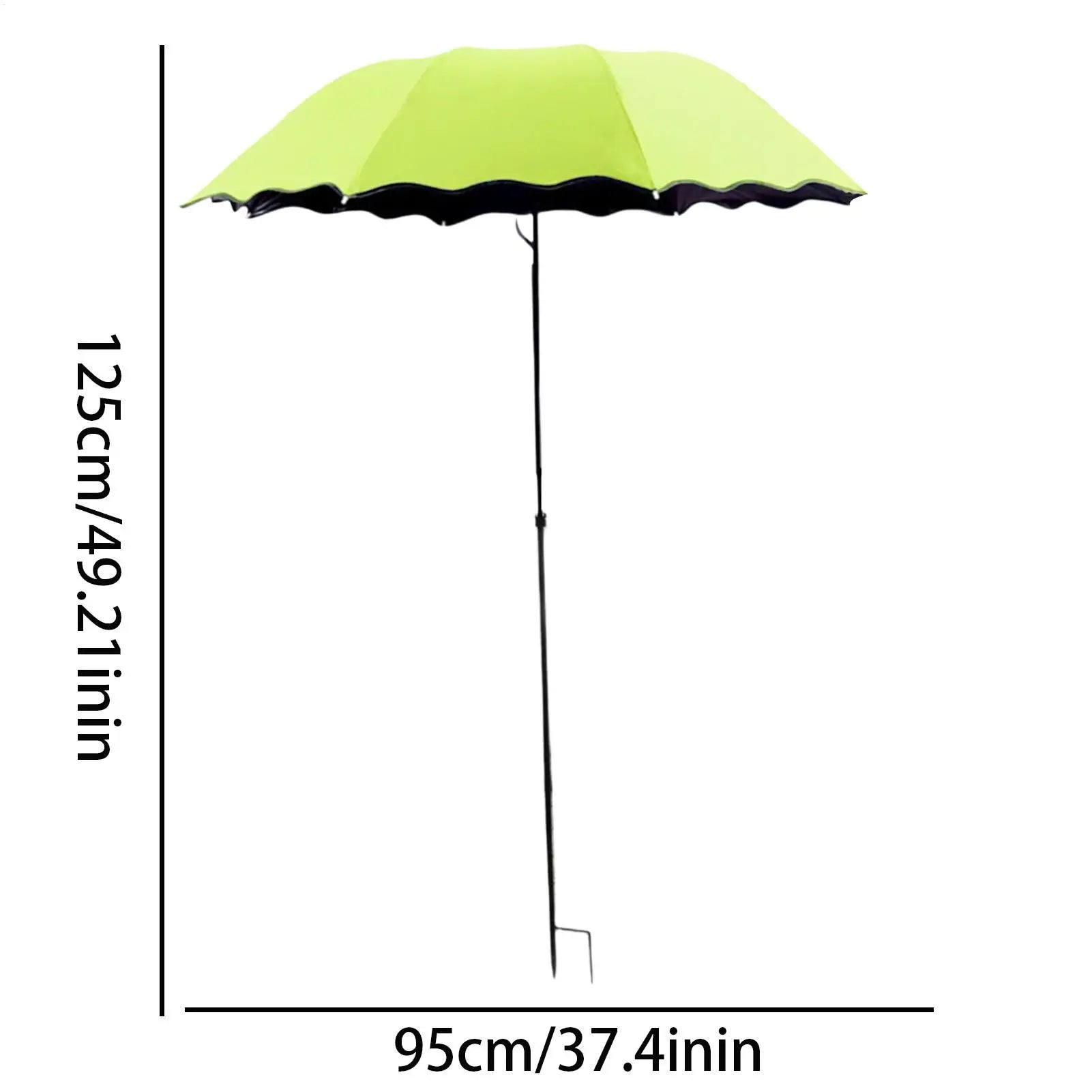 Plant Umbrella Flowers Outdoor Sun Protection Patio Plants Umbrella for Gardeners Outside Yard Patio Porch Backyard Deck Balcony
