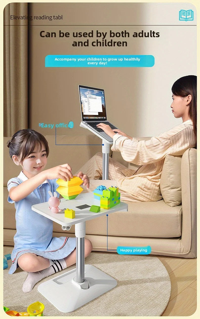 Adjustable Aluminum Reading Stand Height Angle Free Adjust Floor Book Holder Gift Wholesale Reading Desk with Telescopic Rod