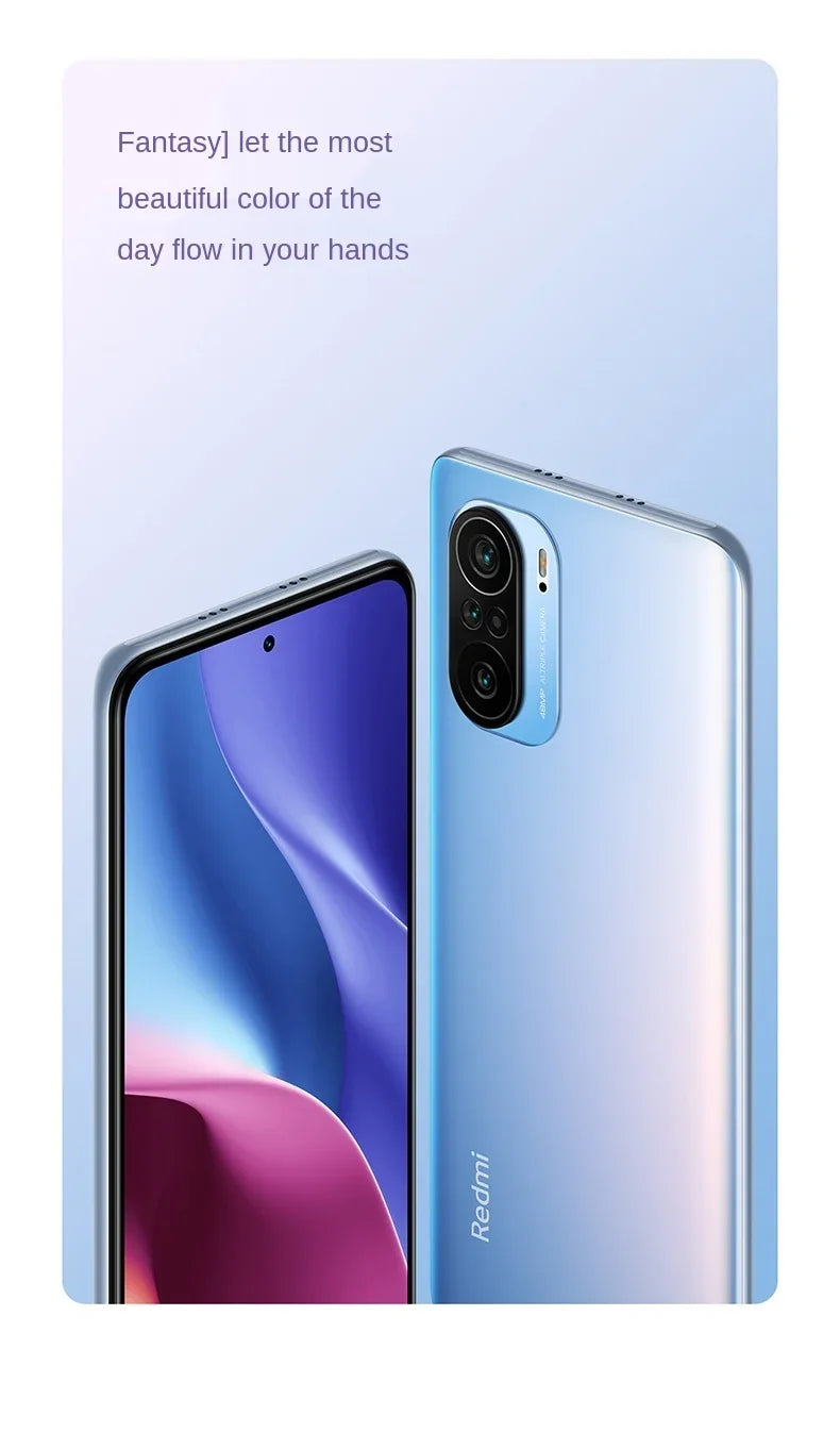 Global firmware Xiaomi Redmi K40 Pro Smartphone Hyper OS 1.0 cecular Snapdragon 888 6.67 inch phone used phones no charger