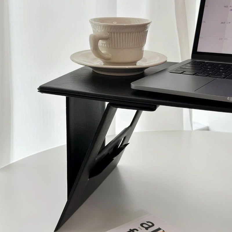 45*25*1.56cm Foldable Laptop Work Table Mini Portable Notebook Computer Holder Car Living Room Sofa Bed Working Reading TV Plays