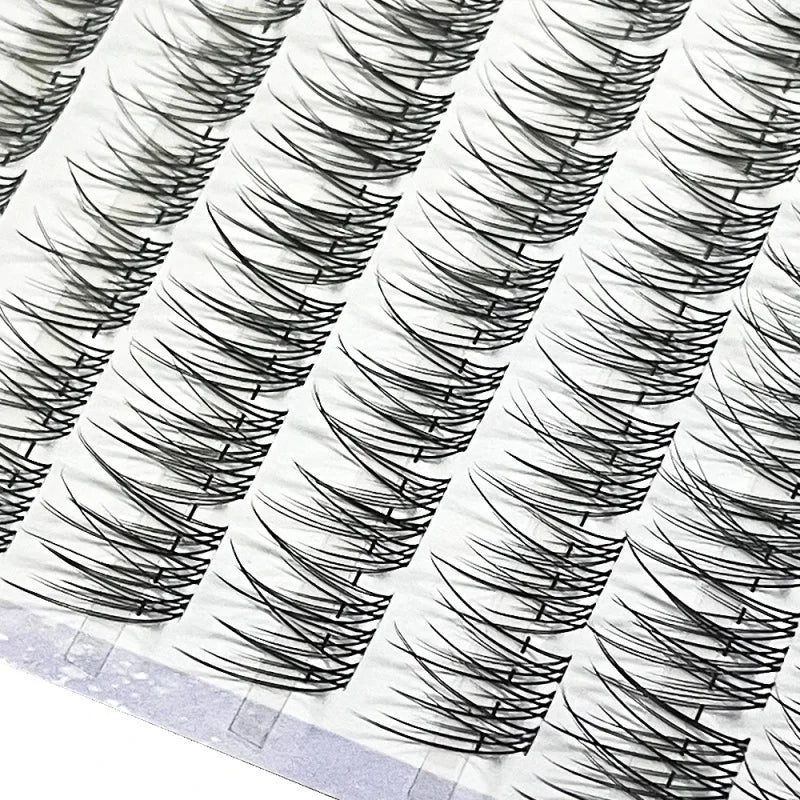 Large Capacity Fish Tail Fake Eyelashes Natural Russian Anime Eyelashes Natural Eyelashes Cosplay Single Cluster Fake Eyelashes