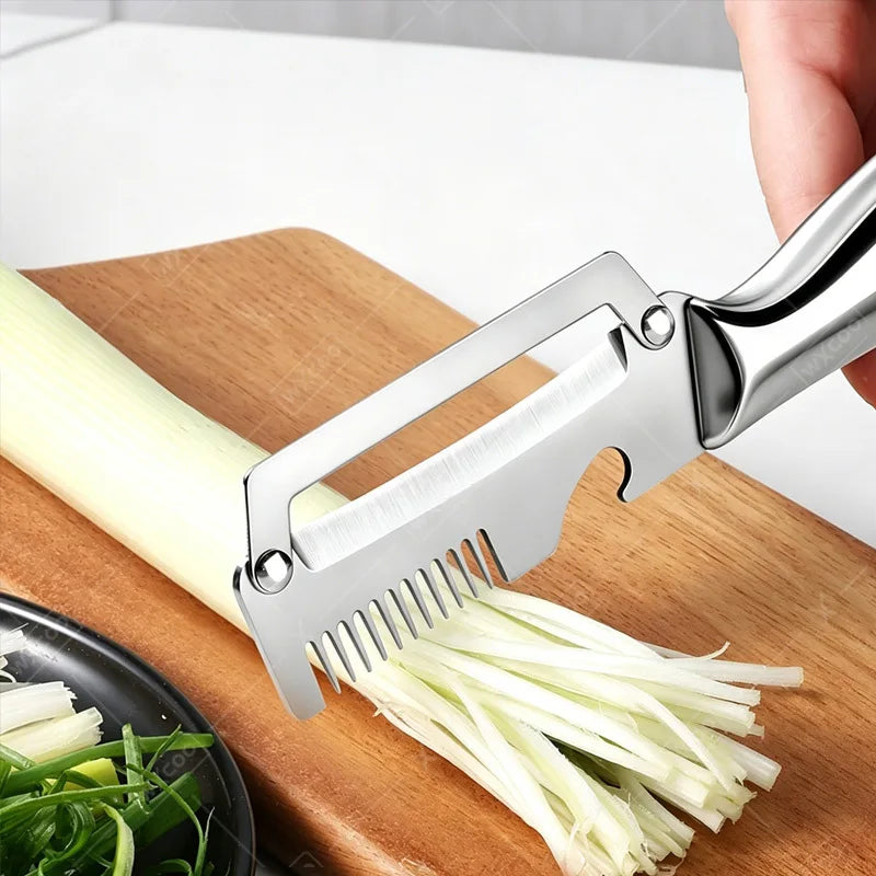 Multi-Function Kitchen Peeler Stainless Steel for Slicing Fruit and Vegetables Kitchen-Specific Peeler Kitchen Accessories Tools
