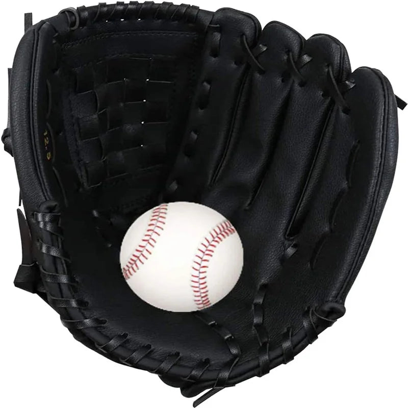 BG Outdoor camping sport Baseball Gloves Softball Practice Equipment Size 9.5 Left Hand For Kids/Adults Man Woman Training