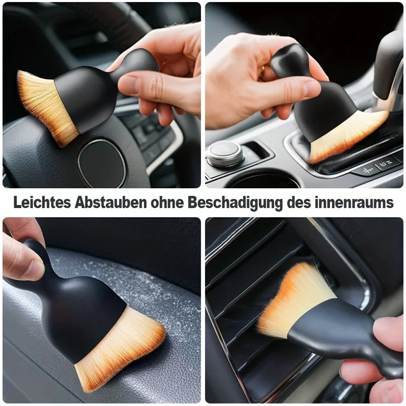 11pcs Microfiber Car Cleaning Kit Tire Brush Scratch Removal Pads Detailing Sponges Interior Cleaning Essentials Cleaning Tools