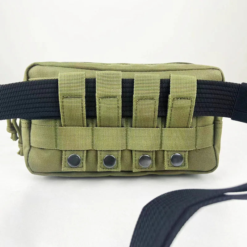 Tactical Molle EDC Tool Pouch Hunting Vest Dump Drop Pouches Outdoor Sports Fishing Camping Accessories Organizer EMT Waist Bag