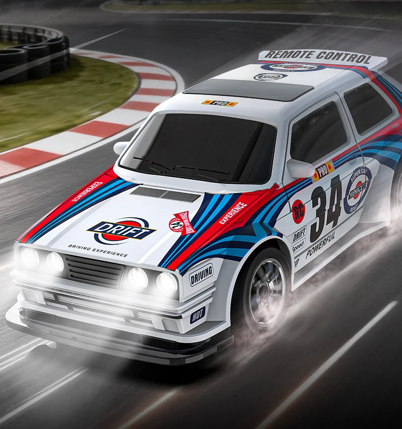 4WD RC Drift Car 1:43 Remote Control Cars Truck 4x4 Racing Drifting 2.4G Radio Mini Vehicle Model Toy Gift for Adults Kids Boys