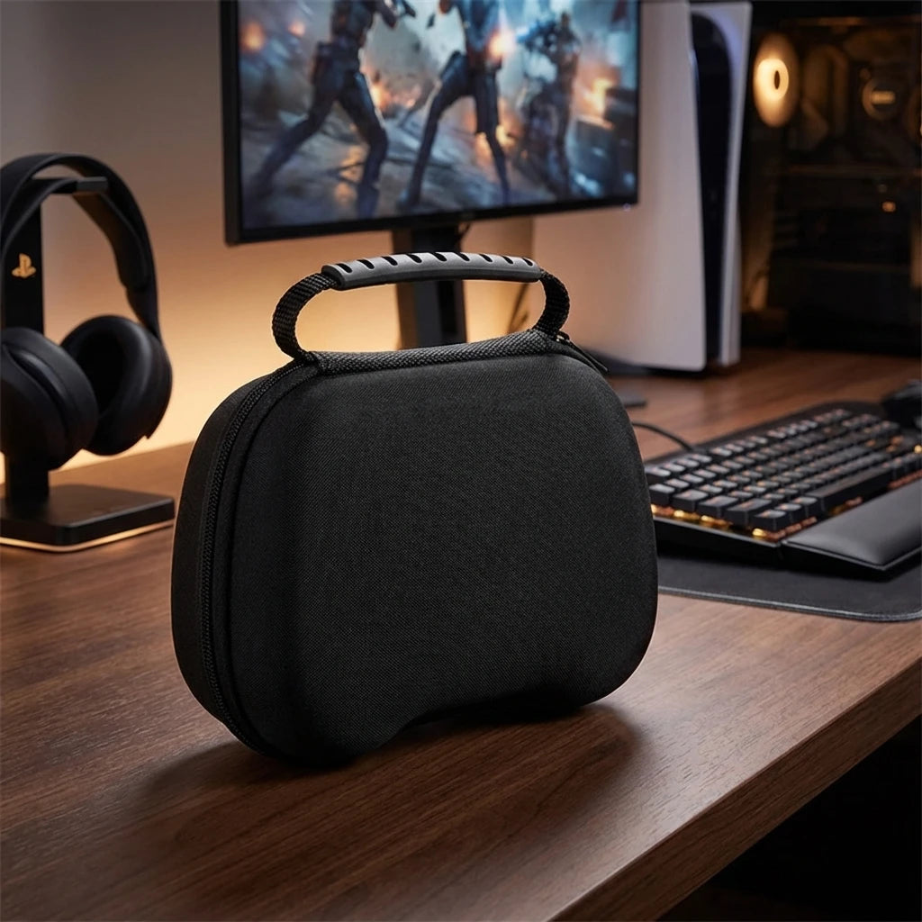 Game Controller Storage Case for PS5/XBOX/PS4 Hard Storage Pack Controller Organizer Box for Gaming Accessories