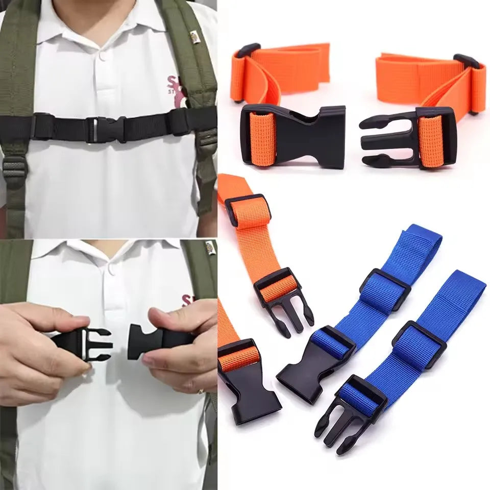 Backpack Chest Bag Strap Harness Adjustable Shoulder Strap For Bag Outdoor Camping Tactical Bags Straps Accessories For Backpack
