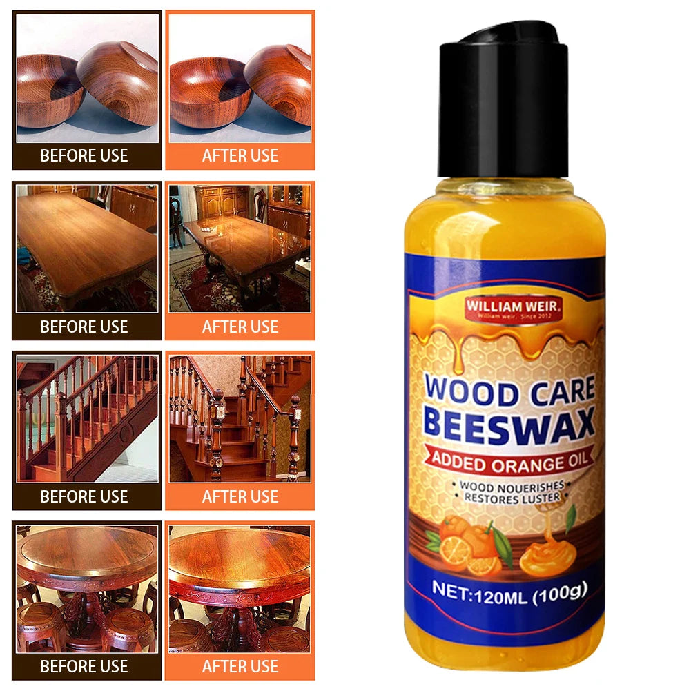 Wood Furniture Care Beeswax Solid-Wood Maintenance Cleaning Polished Wax For Floor
