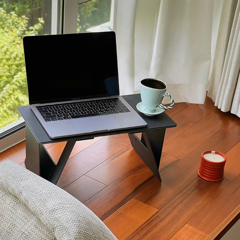 45*25*1.56cm Foldable Laptop Work Table Mini Portable Notebook Computer Holder Car Living Room Sofa Bed Working Reading TV Plays