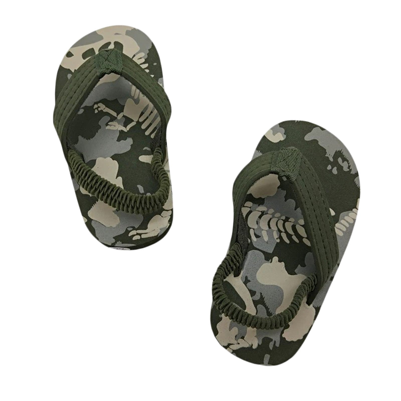 2022-01-17 Lioraitiin  Toddler Flip Flops Shoes Little Kid Sandals with Back Strap Boys Girls Water Shoes for Beach and Pool
