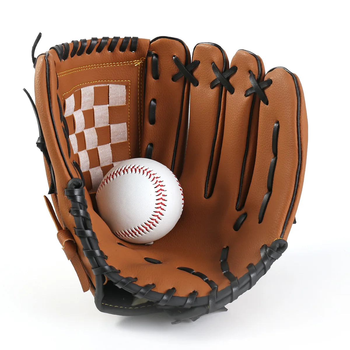 BG Outdoor camping sport Baseball Gloves Softball Practice Equipment Size 9.5 Left Hand For Kids/Adults Man Woman Training