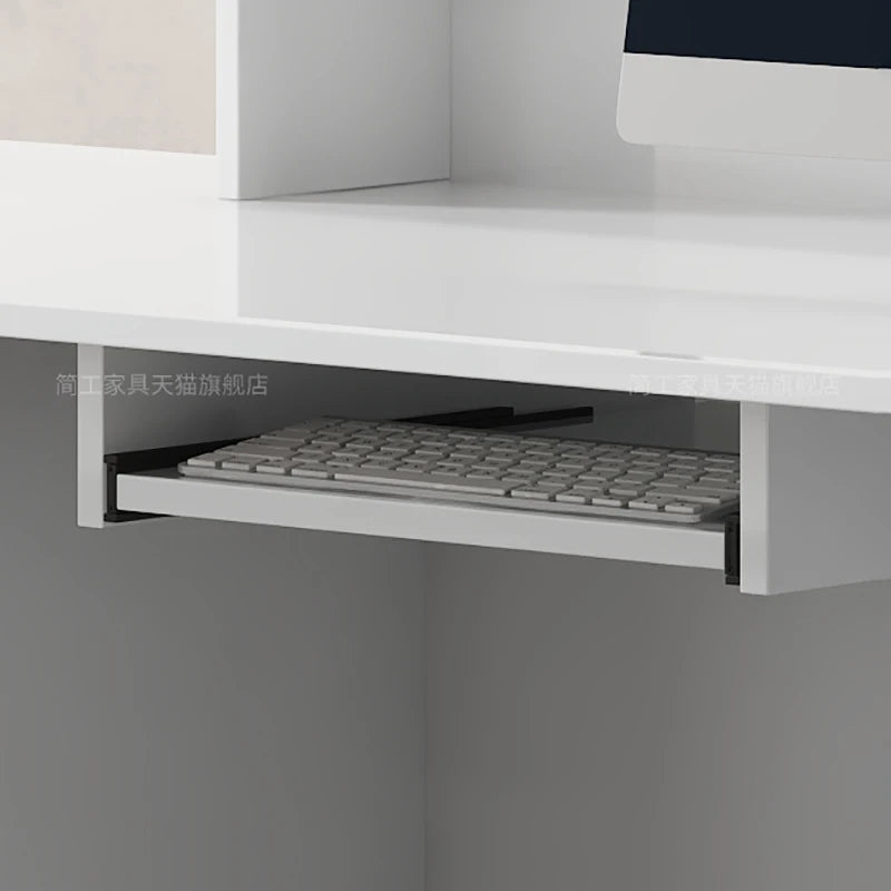 Customized Premium Desk Table Glamour Luxury Simple Elegant Reception Desk Modern Design Recepcion Mostrador Office Furniture