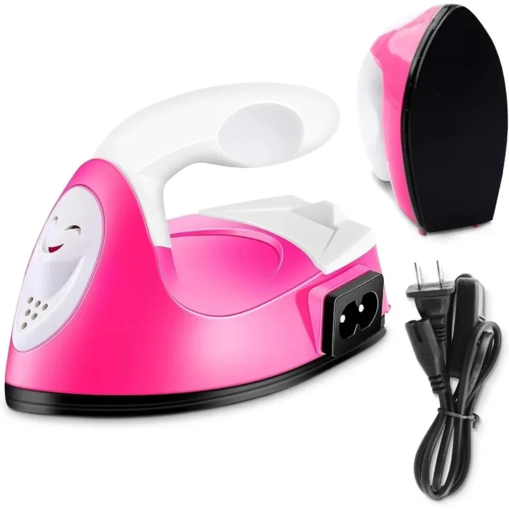 New Portable Mini Craft Iron Electric Iron Handy Heat Press Diy Small Iron For Ironing Clothes Laundry Appliances EU Plug