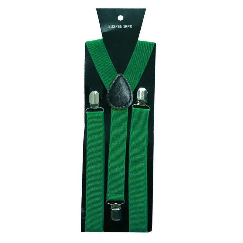 Suspenders For Men Pants Apparel Adult Suspender Man Shirt Dress Women Wedding Party Solid Colors Suit Skirt With Braces Straps