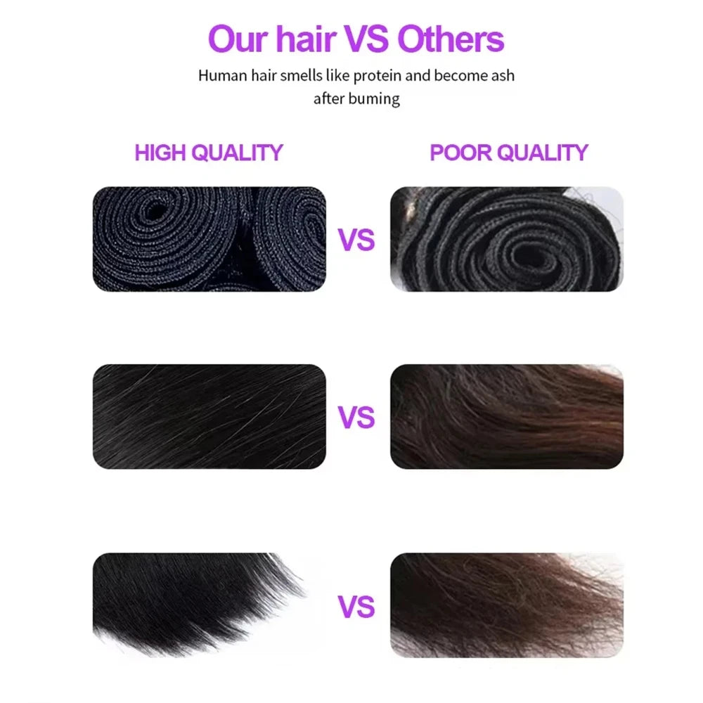 Bone Straight Bundles Human Hair 12A Unprocessed Virgin Raw Hair 1 3 4 Bundles Vietnamese 28 30 Inch Straight Human Hair Bundled Double Weft Hair Extensions