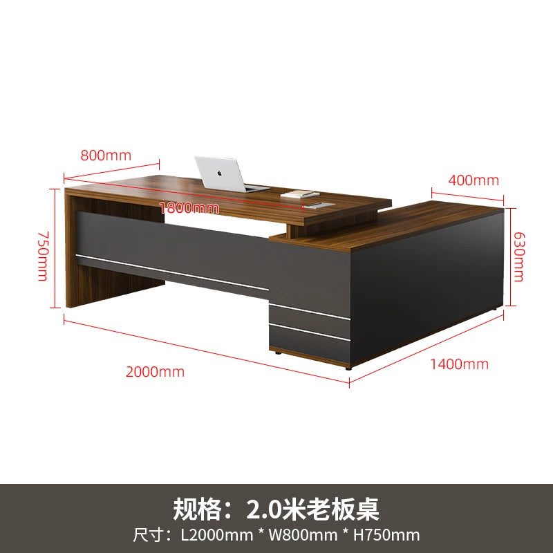 Irregular European Office Desk Lounge Creative Aesthetic Modern Designer Safe Office Desk Shelves Mesa Ordenador Home Furniture