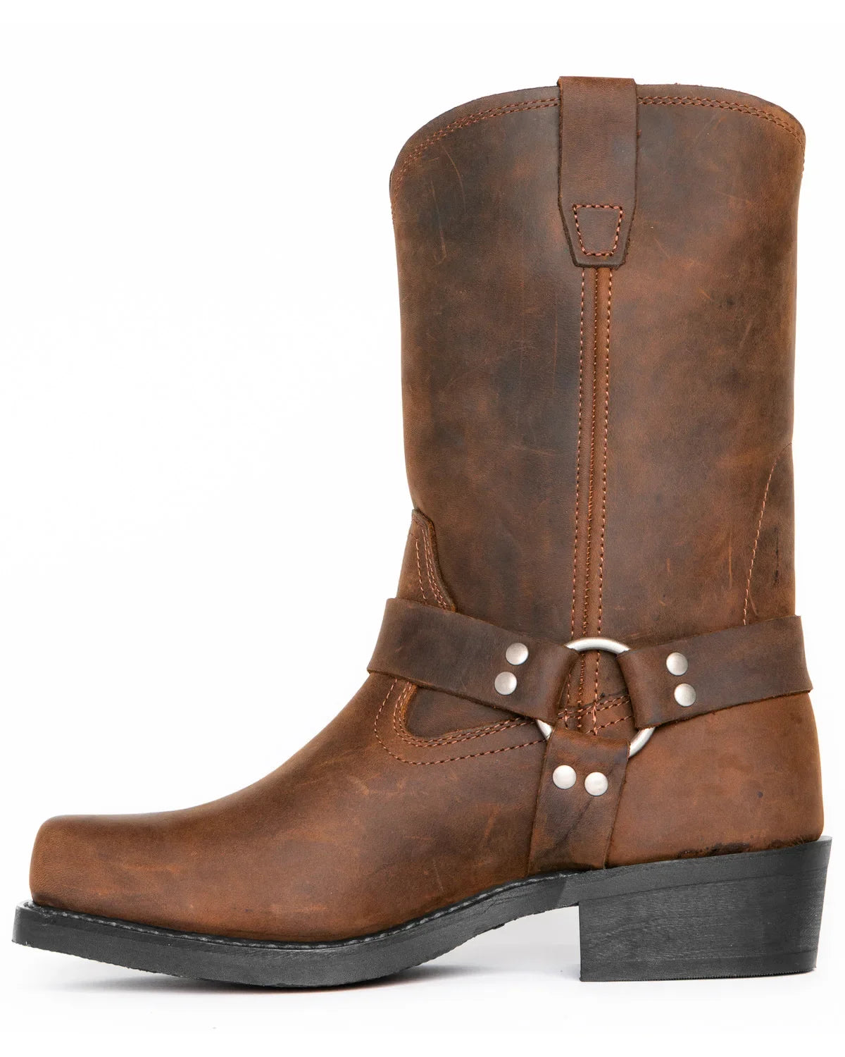 Retro Cowboy Mid Calf Western Pu Leather Man Slip on Shoes Winter Knight Booties Plus Size 39-48 Zapatos Hombre Chelsea Men