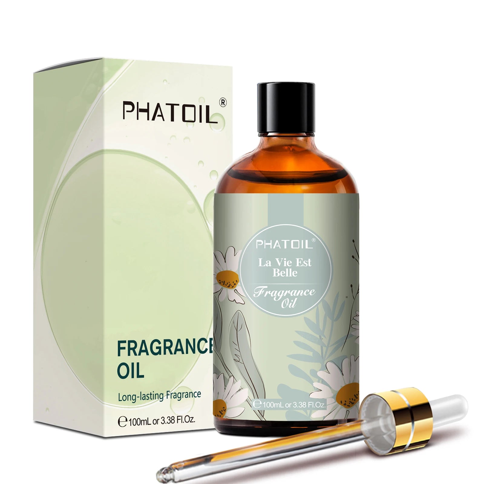 PHATOIL 100ml Aroma Fragrance Oil For Soap & Candle Making Fresh Linen Bubble Gum Baby Powder Angel Aromatherapy Essential Oils