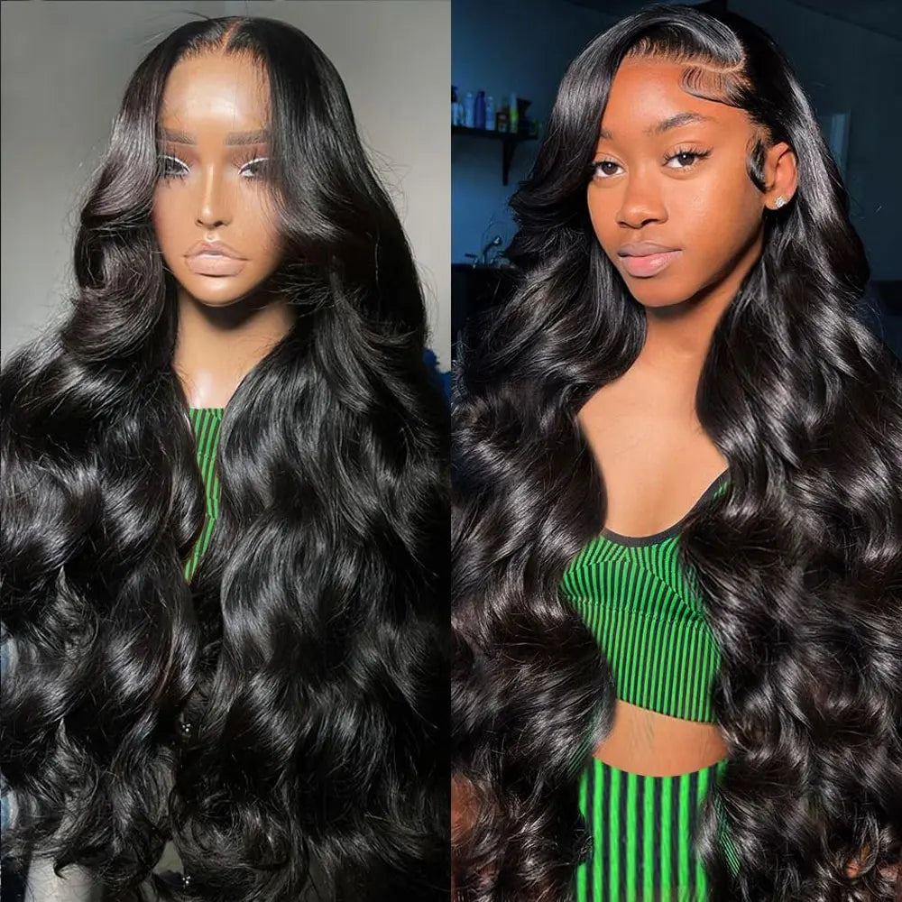40 42 Inch Body Wave Human Hair Wigs 13x4 13X6 HD Lace Frontal Wig Human Hair Remy 5x5 Gluless Lace Closure Wigs For Women