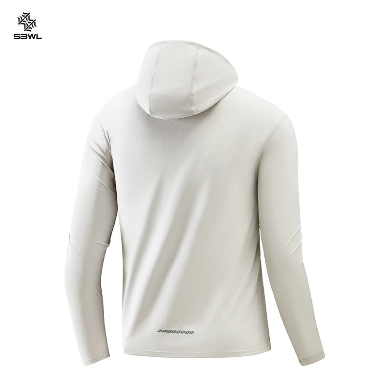 SBWL High-quality Men/Women Long-sleeved Outdoor and Indoor Sports and Fitness Breathable Hoodies for Both Tops