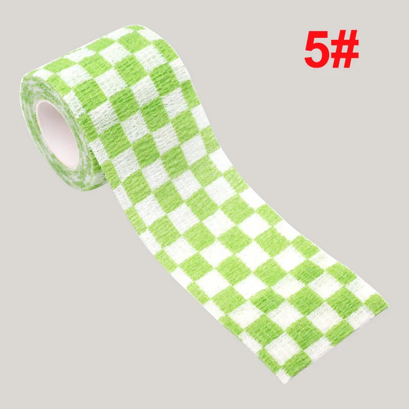 Animal Pattern Printed Self Adhesive Elastic Bandage 4.5m Sports Wrap Tape for Finger Joint Knee First Aid Kit Pet Tape
