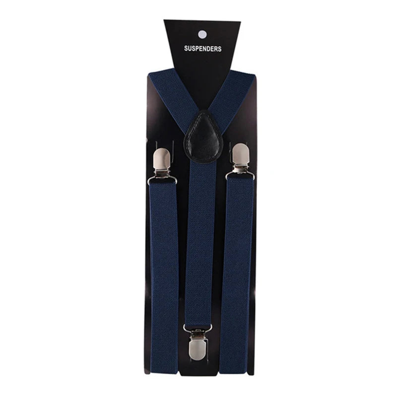 Suspenders For Men Pants Apparel Adult Suspender Man Shirt Dress Women Wedding Party Solid Colors Suit Skirt With Braces Straps