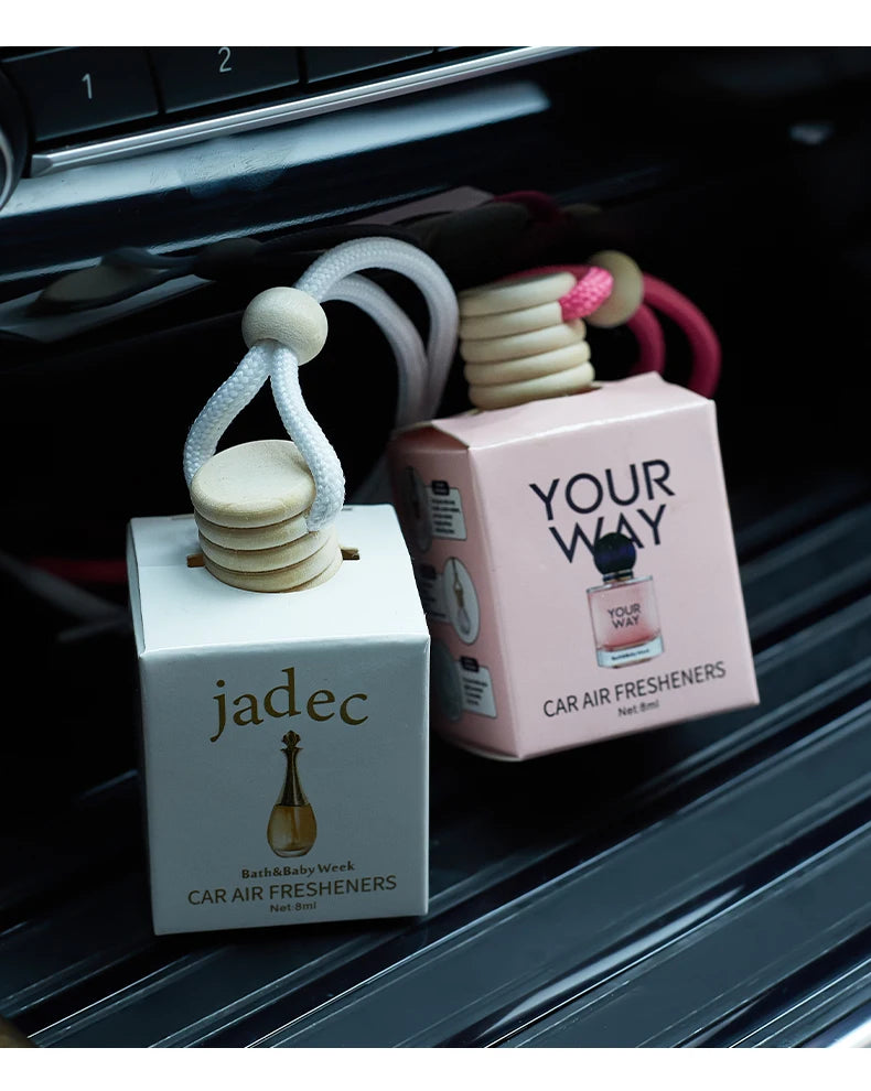 Perfume bottle car perfume, long-term car air freshener, car perfume used for car interior accessories, keep charming and fresh